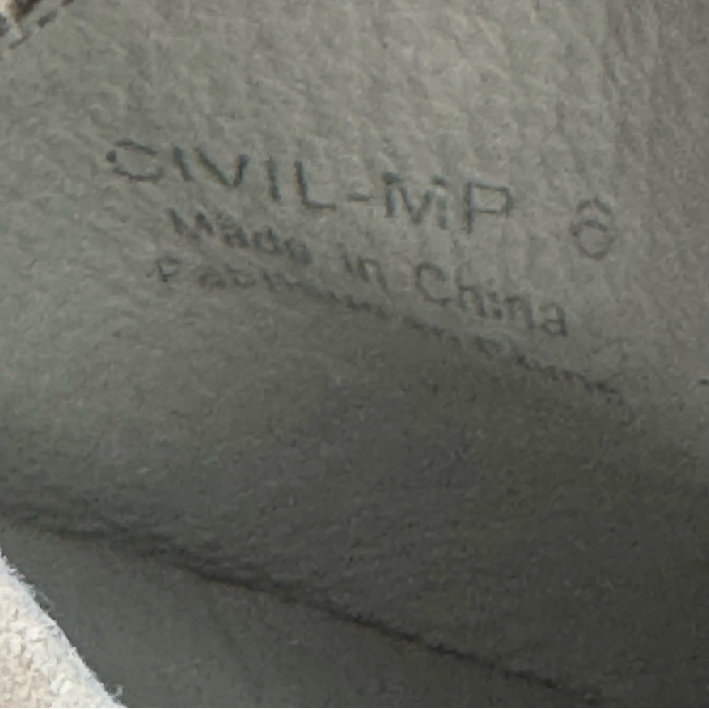 Jeffrey Campbell 'Civil' Pearly Heeled d'Orsay Loafers Pink Suede‎ 6 NWOT - Picture 10 of 10